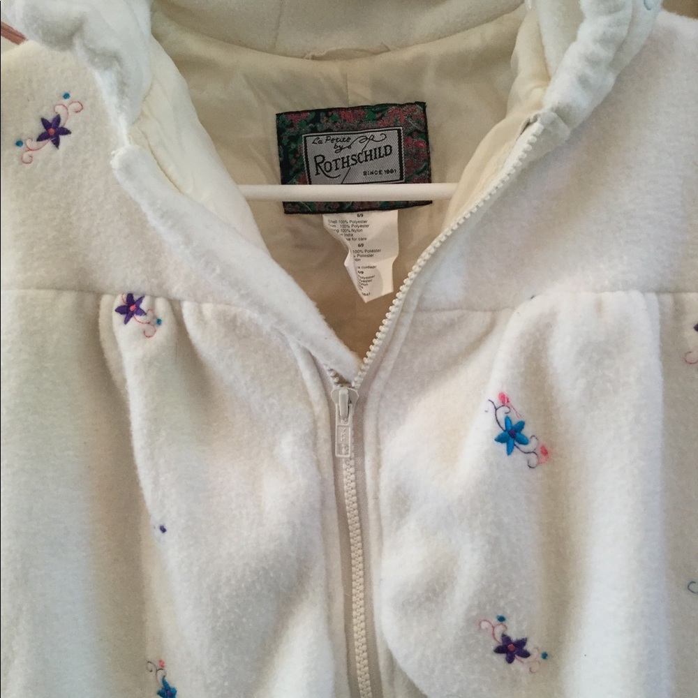 Girls Rothschild one piece snow suit 6/9 months - Picture 3 of 7